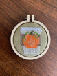 Pumpkin Spice cross stitch kit
