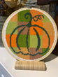 Pumpkin cross stitch kit