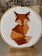The Fox cross stitch kit