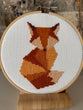 Fox cross stitch kit