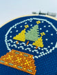 Snow Globe cross stitch kit