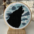 Wolf cross stitch kit