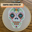 Sugar Skull cross stitch kit