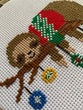 Festive Sloth Cross Stitch Kit