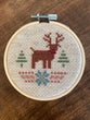 Winter reindeer ornament - Christmas 2021